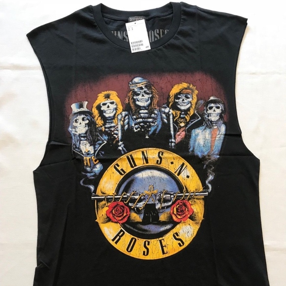 H&M Other - Guns N Roses 2-sided Muscle T-shirts S,M,L, XL NWT
